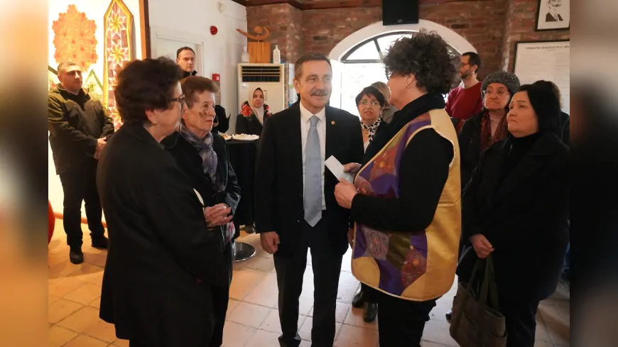 Anneden Kızına Kalan Miras: Zişan Kızılcıklı Anısına Kırkyama Sergisi