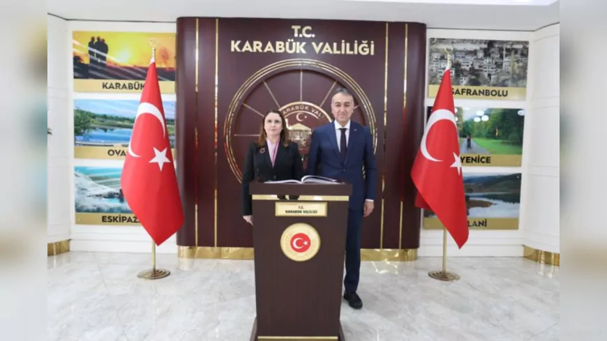 Vali Nurtaç Arslan’dan Karabük Valisi Oktay Çağatay’a Ziyaret
