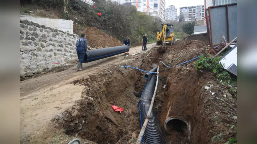 Giresun’da Altyapıya Güçlü Dokunuş