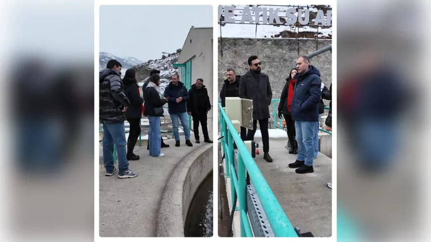 Gümüşhane Üniversitesinden Atık Su Arıtma Tesisine Ziyaret