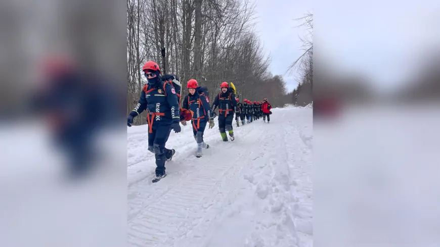 Kocaeli İtfaiyesi’nden Nefes Kesen Kış Tatbikatı