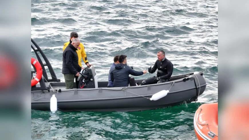 Başkan Büyükakın Eskihisar’da Dalış Yaptı