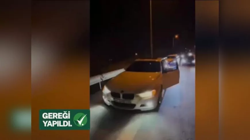 Trafikte Yarış Yapan Sürücüler Yakalandı