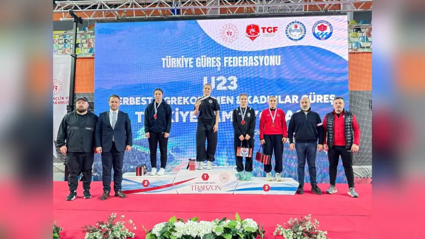 Trabzon’dan Güreşte Çifte Şampiyonluk