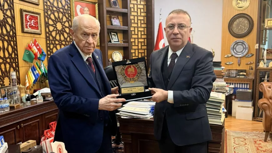 MHP'li Yönter, Bahçeli’yi Ziyaret Etti: “Bireysel ve Toplumsal Şiddetle Mücadele” Programını Sundu