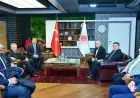 Vali Dr. Erdinç Yılmaz’dan TBMM Eski Başkanı Cemil Çiçek ve Başsavcı Karakülah’a Ziyaret
