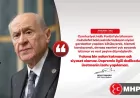 Bahçeli’den Muhalefete Eleştiri: Yalana Bin Yalan Katmanın Adı Siyaset Olamaz