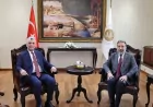 Ankara’da Diyanet İşleri Başkanı’na Ziyaret