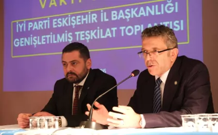 İYİ Parti Eskişehir Teşkilatı Yeni Dönem Yol Haritasını Belirledi