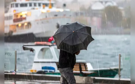 AKOM’dan İstanbul İçin Fırtına ve Kar Yağışı Uyarısı