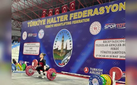 Hatice Kızmaz, Nevşehir’in Halterde İlk SEM Sporcusu Oldu