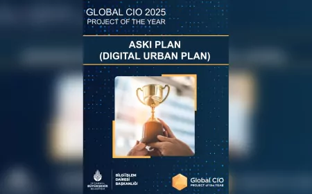 İBB’ye Global CIO Awards’tan Uluslararası Ödül