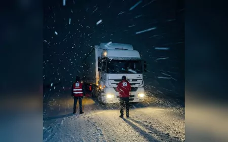 Türk Kızılayı’ndan Sahada Güven Veren Varlık