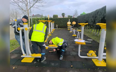 Kocaeli Büyükşehir Belediyesi’nden Çocuk Oyun Alanlarına Güvenli Dokunuş