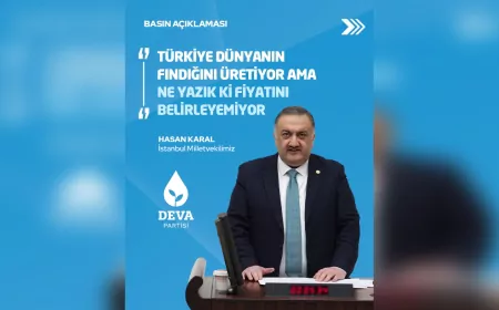 Hasan Karal: Fındık Fiyatlarındaki Düşüş Karadenizli Üreticiyi Mağdur Ediyor