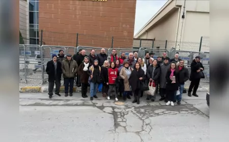 CHP Beykoz İlçe Örgütü Silivri’de Adalet Nöbetindeydi