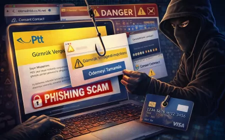 PTT Adıyla Gönderilen Bu Maili Açan Yandı Gümrük Vergisi Tuzağıyla Kart Bilgileri Ele Geçiriliyor