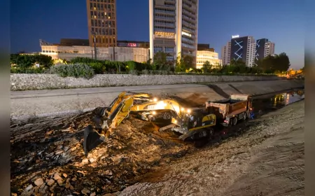 İZSU Ekipleri Şiddetli Yağış Öncesi Teyakkuzda