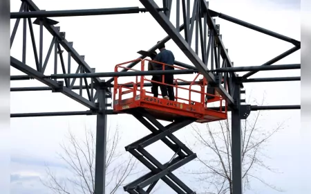 Kocaeli’de İtfaiye Depo Binası Yükseliyor