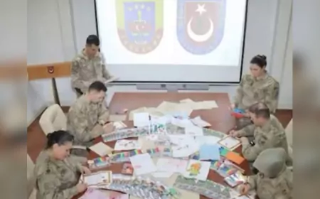 Minik Yüreklerden Jandarmaya Mektup