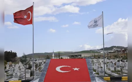 Hatay’da Deprem Şehitliği 6 Şubat’a Hazır