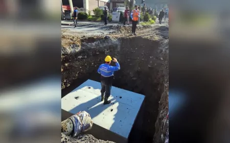 Trabzon Büyükşehir’den Akçaabat’a Dev Altyapı Yatırımı