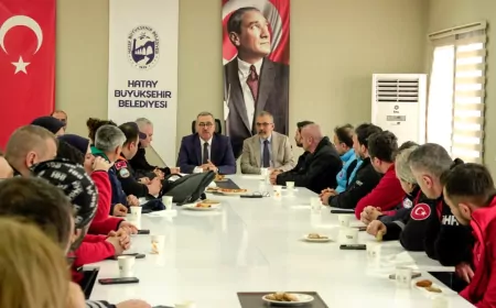 Kocaeli Büyükşehir’den Hatay’a Vefa Ziyareti