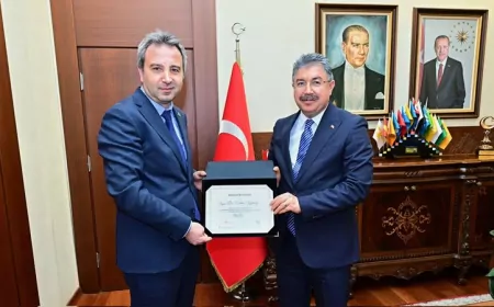 DSİ 3. Bölge Müdürü Kağan Şan’dan Vali Dr. Erdinç Yılmaz’a Anlamlı Ziyaret