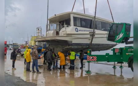 İzmir Körfezi’ne Yeni Nefes: Deniz Dolmuşları Hizmete Hazırlanıyor
