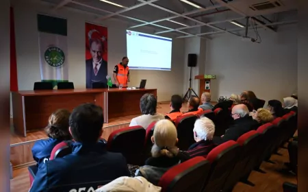 Bursa Kent Konseyi’nden Deprem Farkındalık Eğitimi