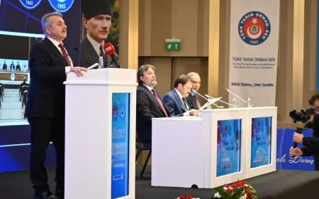 Talip Geylan’dan Türk Tarım Orman Sen Genel Kurulu’na Destek Mesajı