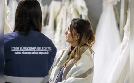 İzmir’de Gelinlik Hayalleri Ücretsiz Gerçeğe Dönüşüyor
