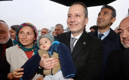 Yeniden Refah Partisi Genel Başkanı Fatih Erbakan Hatay’da: “Depremzedelerin Taleplerini Meclis Kürsüsünden Haykıracağız”