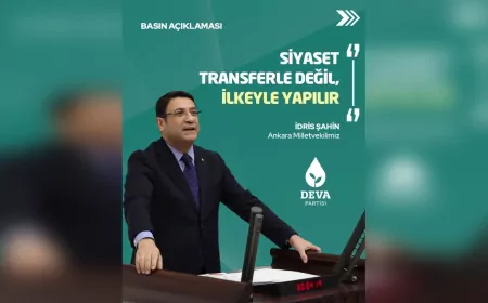 İdris Şahin'den Siyasi Transfer Eleştirisi: Milletin İradesine Sadık Kalınmalı