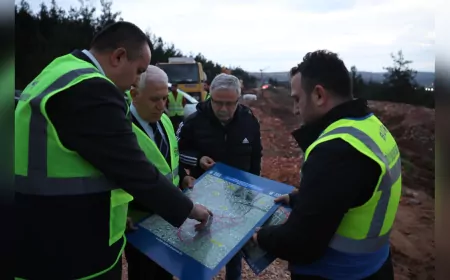Bursa Büyükşehir’den Geleceği Planlayan Ulaşım Yatırımı
