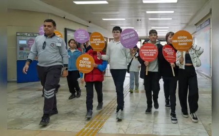 İzmir’den Türkiye’ye Model: Çocuk Dostu Kent Anlayışında Öncü Adım