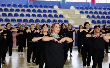 Odunpazarı’ndan 8 Mart’a Özel Dans ve Spor Gösterisi