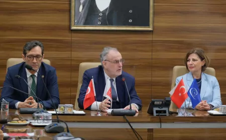 Başkan Ayşe Ünlüce’den Ankara’da Yoğun Diplomasi Trafiği