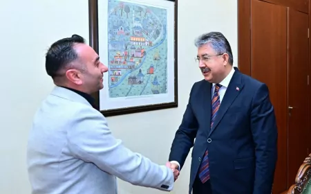 Yenilik Partisi’nden Eskişehir Valisi Erdinç Yılmaz’a Hayırlı Olsun Ziyareti
