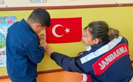 Jandarma’dan 7 İlde Çocuklarla Anlamlı Buluşma