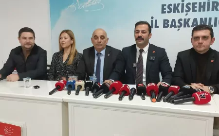 CHP Eskişehir İl Başkanı Talat Yalaz: Tepebaşı ve Odunpazarı’na Yönelik Süreçler Hukuki Değil, Siyasidir