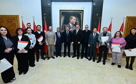 Ajans Expres Çalışanlarına Basın Kartı Takdimi