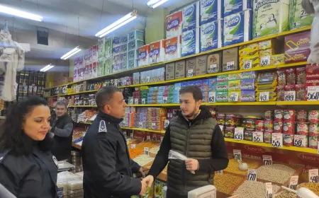 Odunpazarı’nda Ramazan Öncesi Çarşı Bölgesine Sıkı Denetim