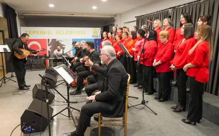 Tepebaşı THM Kadınlar Korosu’ndan Sevgililer Günü Konseri