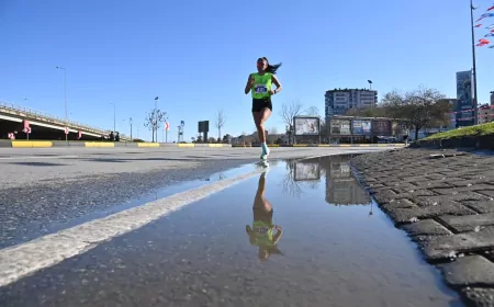 Trabzon’da 46. Uluslararası Yarı Maraton Coşkusu
