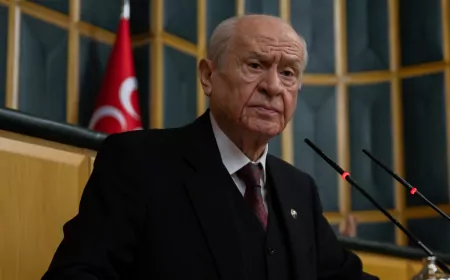Bahçeli: İki Devletli Çözümden Başka Seçenek Yok