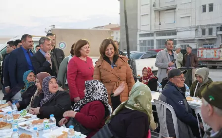 Büyükşehir’den 12 Kırsal İlçede İftar Sofrası