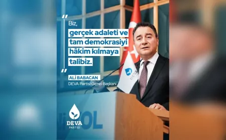 Ali Babacan: Bu Milleti İki Kutuptan İbaret Gören Anlayışa Razı Değiliz