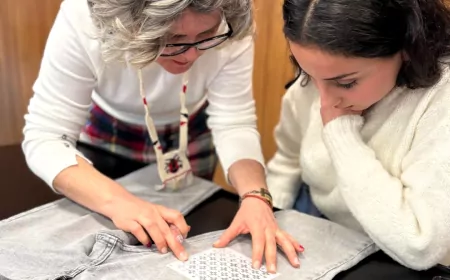 Moda Akademisi’nde “Sessiz Dikişlerin Hikâyesi: Sashiko” Atölyesi