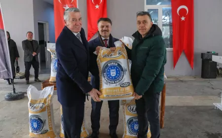 BÜYÜKŞEHİR’DEN ÜRETİCİYE FİDAN VE TOHUM DESTEĞİ